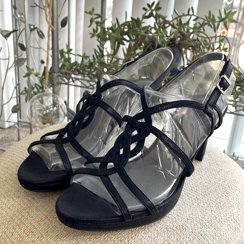 NIB Life Stride Introspect, Black Sparkle, size 10